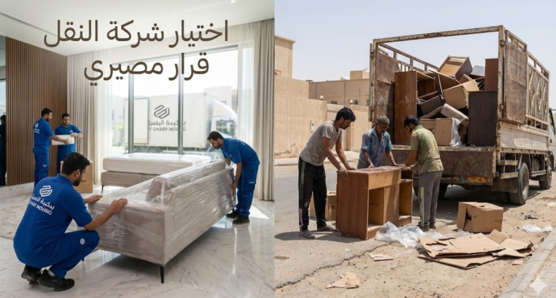 دليل اختيار أفضل شركة نقل عفش بالرياض (تجنب النصب)